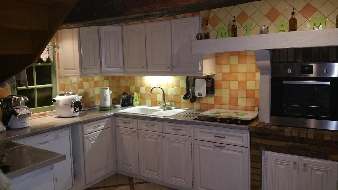 La Chaumiere Bed and Breakfast Saint-Martin-Saint-Firmin Εξωτερικό φωτογραφία