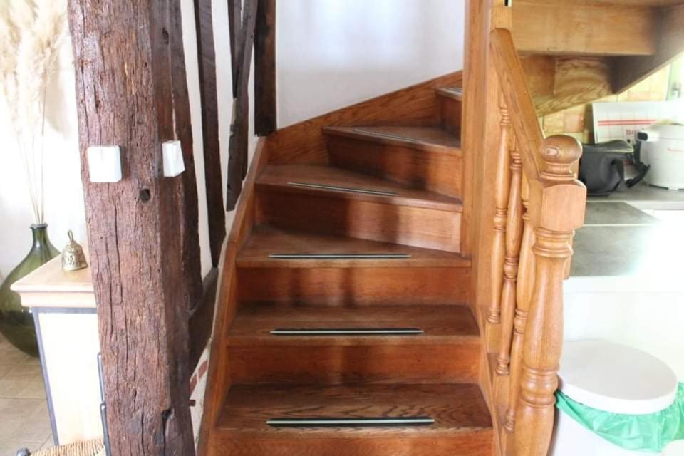 La Chaumiere Bed and Breakfast Saint-Martin-Saint-Firmin Εξωτερικό φωτογραφία