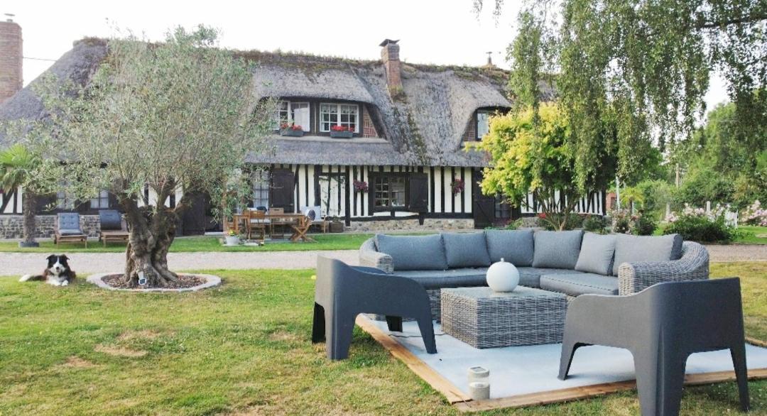 La Chaumiere Bed and Breakfast Saint-Martin-Saint-Firmin Εξωτερικό φωτογραφία