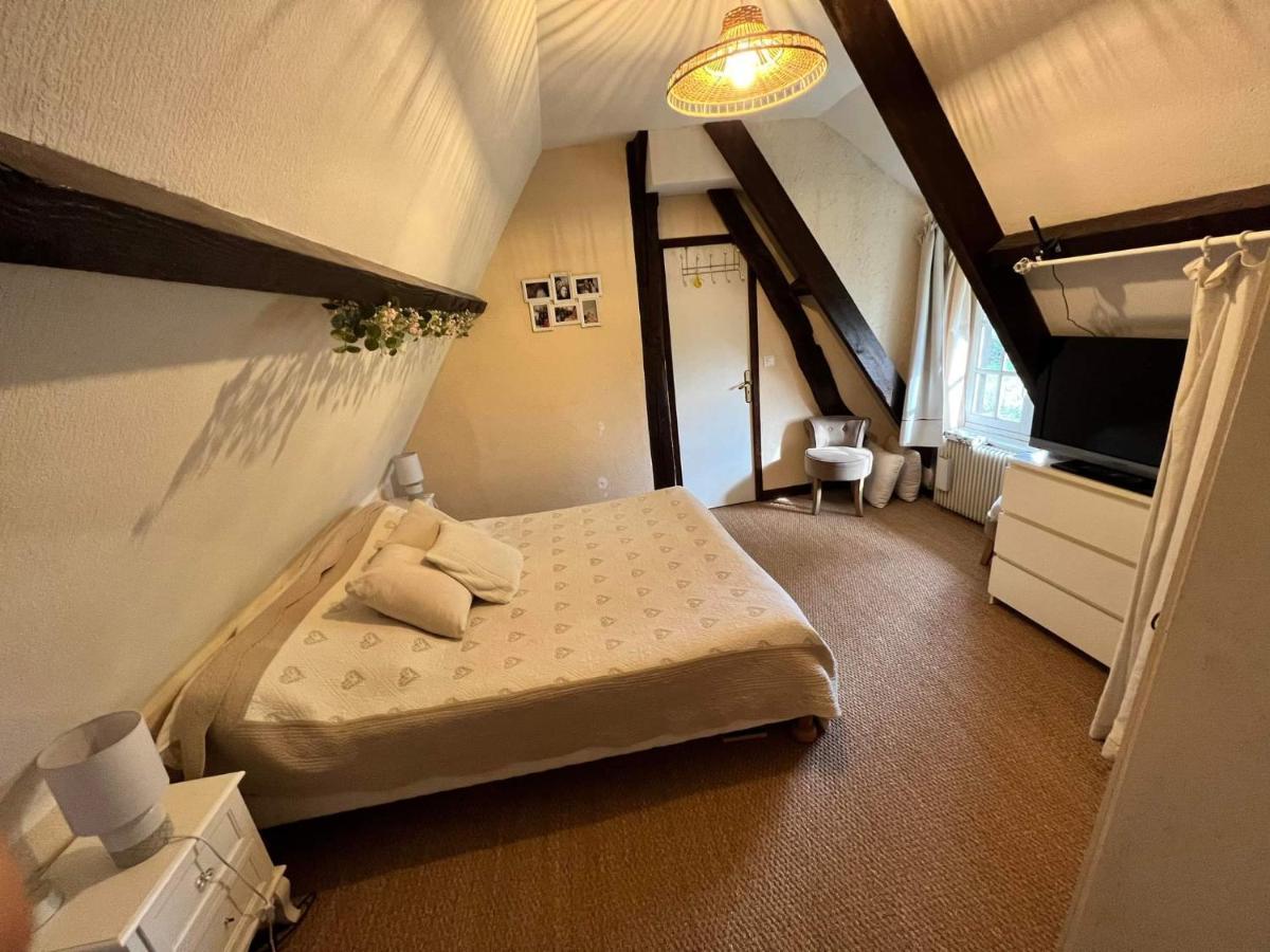La Chaumiere Bed and Breakfast Saint-Martin-Saint-Firmin Εξωτερικό φωτογραφία