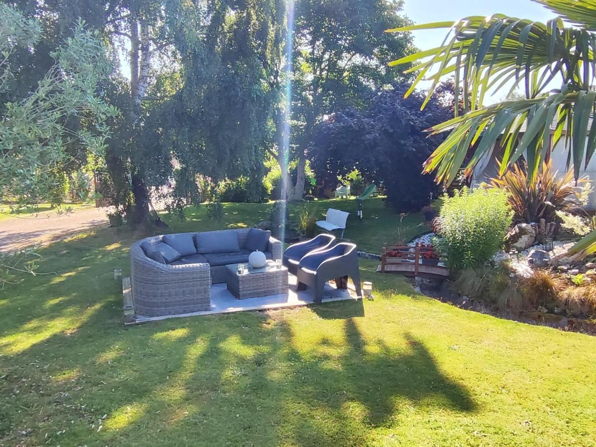La Chaumiere Bed and Breakfast Saint-Martin-Saint-Firmin Εξωτερικό φωτογραφία