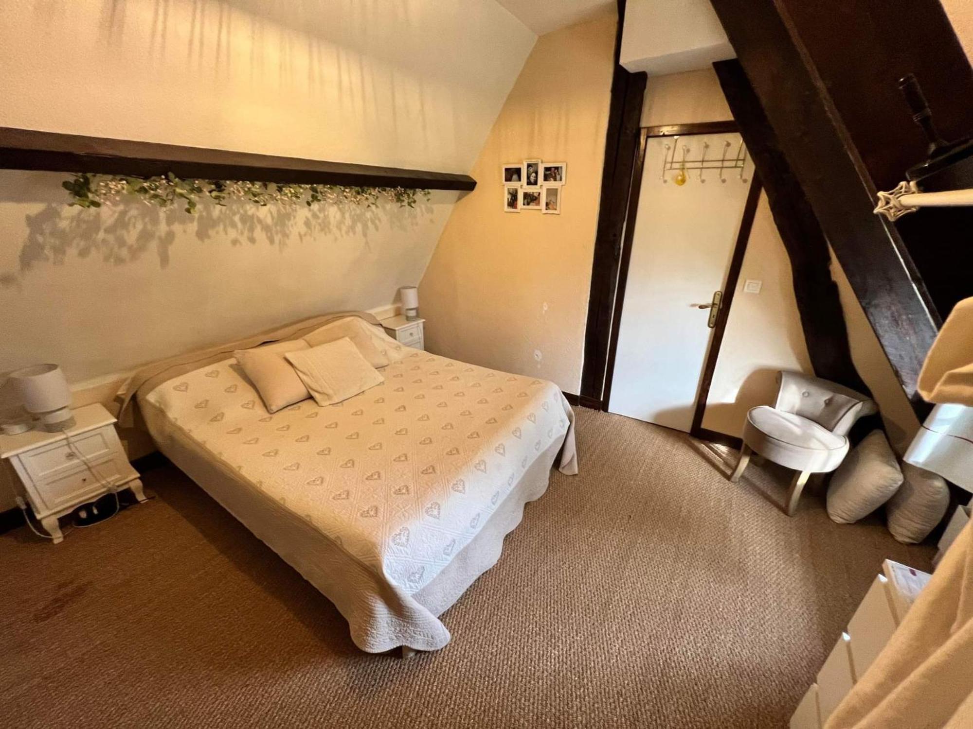 La Chaumiere Bed and Breakfast Saint-Martin-Saint-Firmin Δωμάτιο φωτογραφία